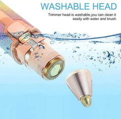 2 In 1 Eyebrow Trimmer & Hair Shaver - souqsaving.com